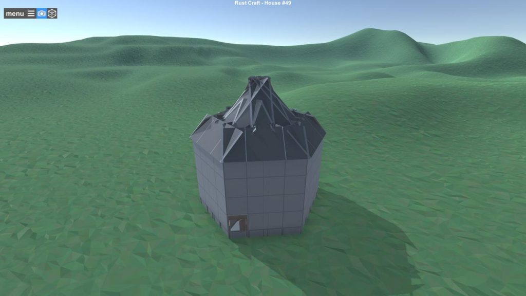 Простой соло антирейд дом RUST