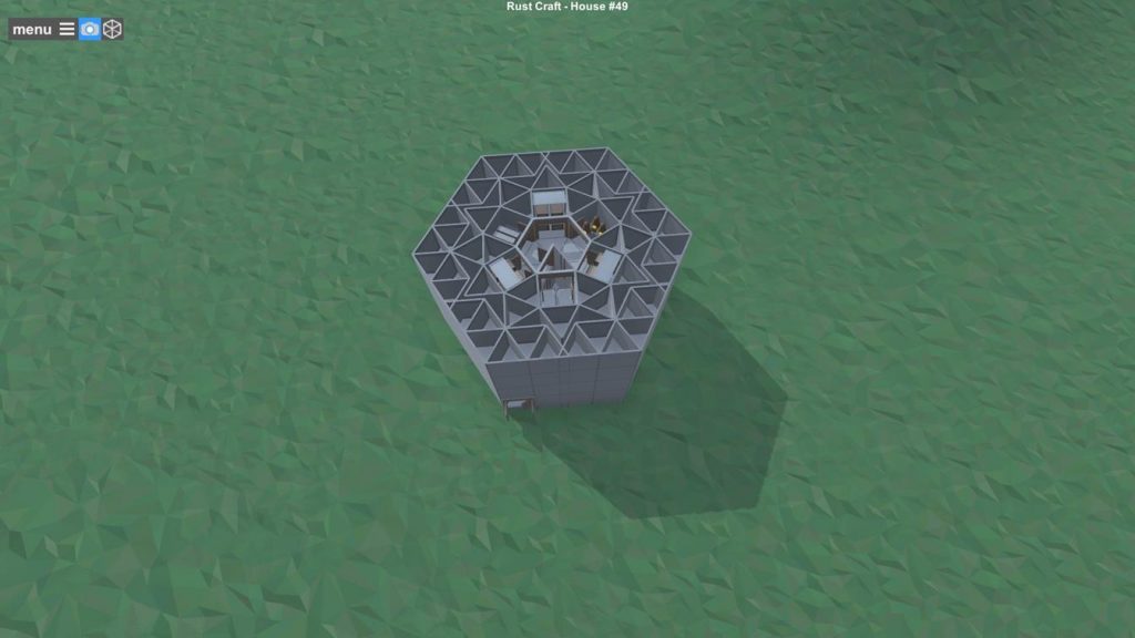 Простой соло антирейд дом RUST
