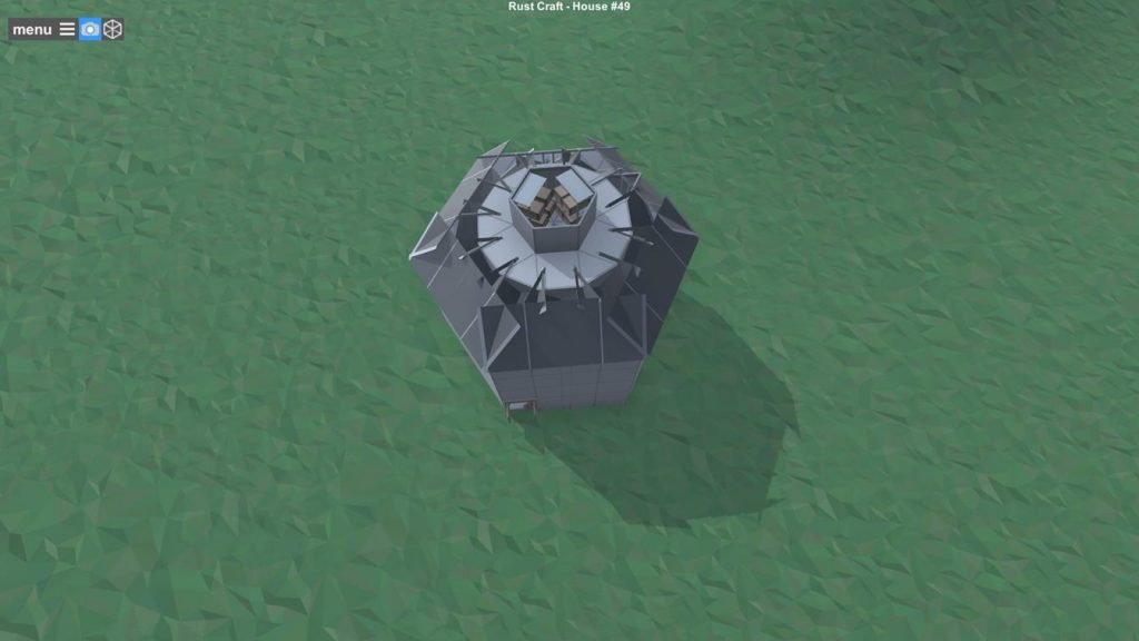 Простой соло антирейд дом RUST