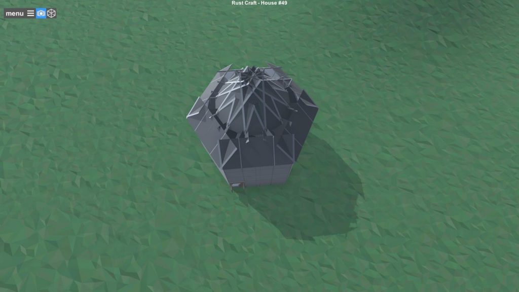 Простой соло антирейд дом RUST