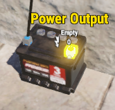 Разъём генератора Power Out