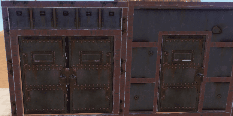 Бронированные двери в Rust
