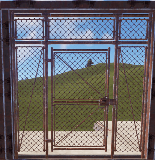 Сетчатая дверь в Rust