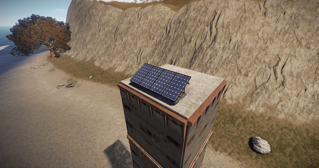 Солнечная панель в игре Rust