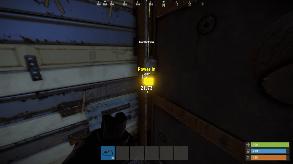 Подача энергии на дверной контроллер