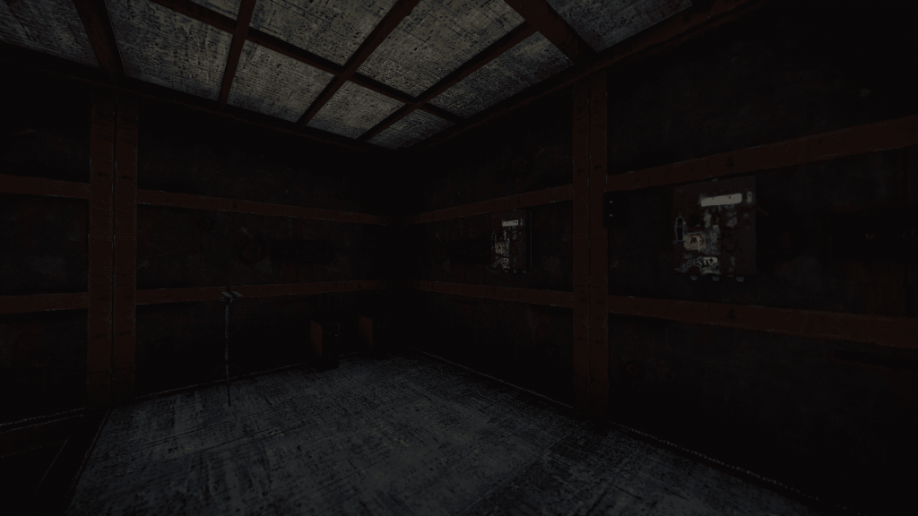 Установленные в отдельной комнате электрические компоненты