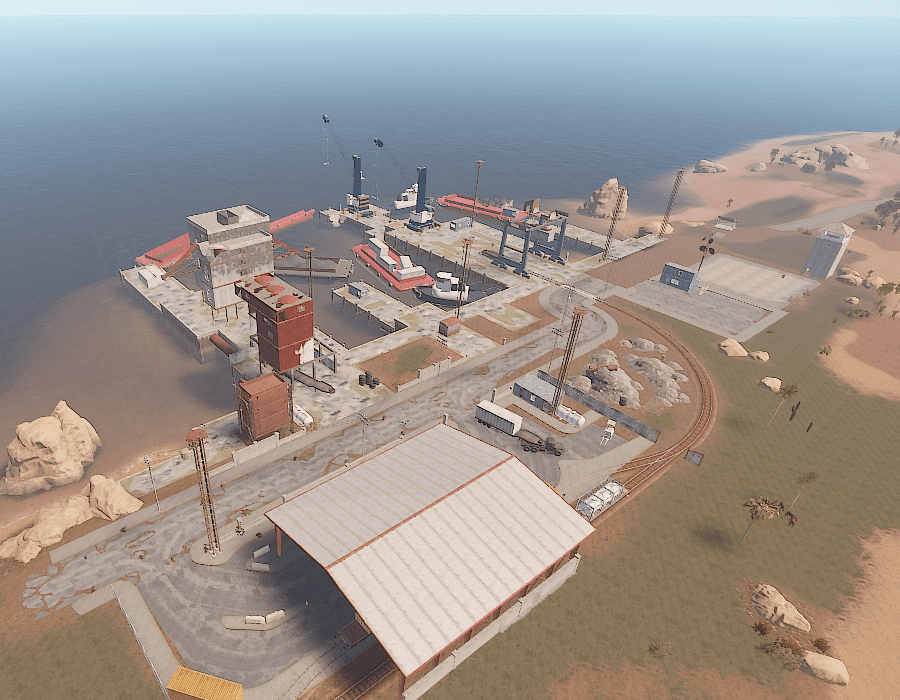 Большой порт в Rust
