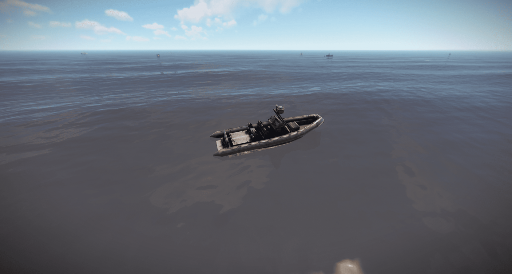 Военная лодка в Rust