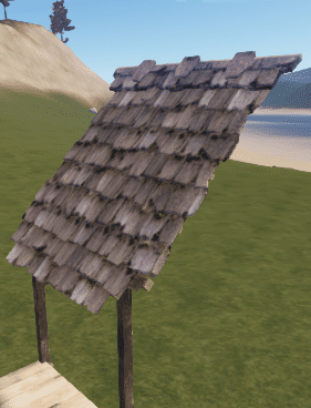 Деревянная крыша в Rust