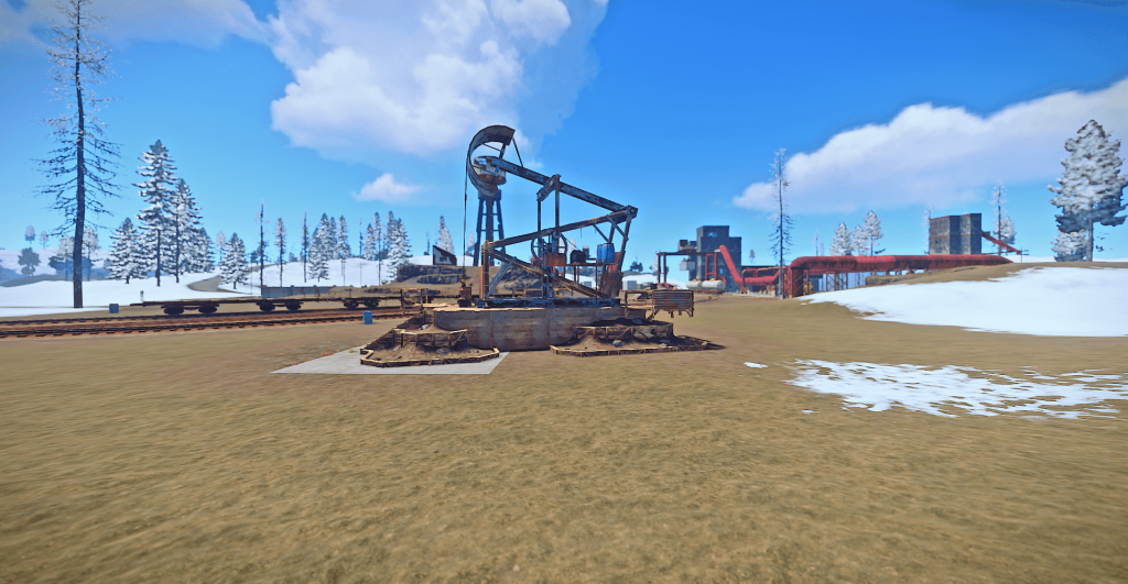 Нефтяной карьер в Rust