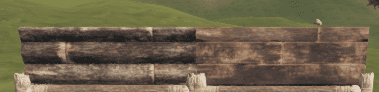 Правильная и неправильная деревянная низкая стенка в Rust