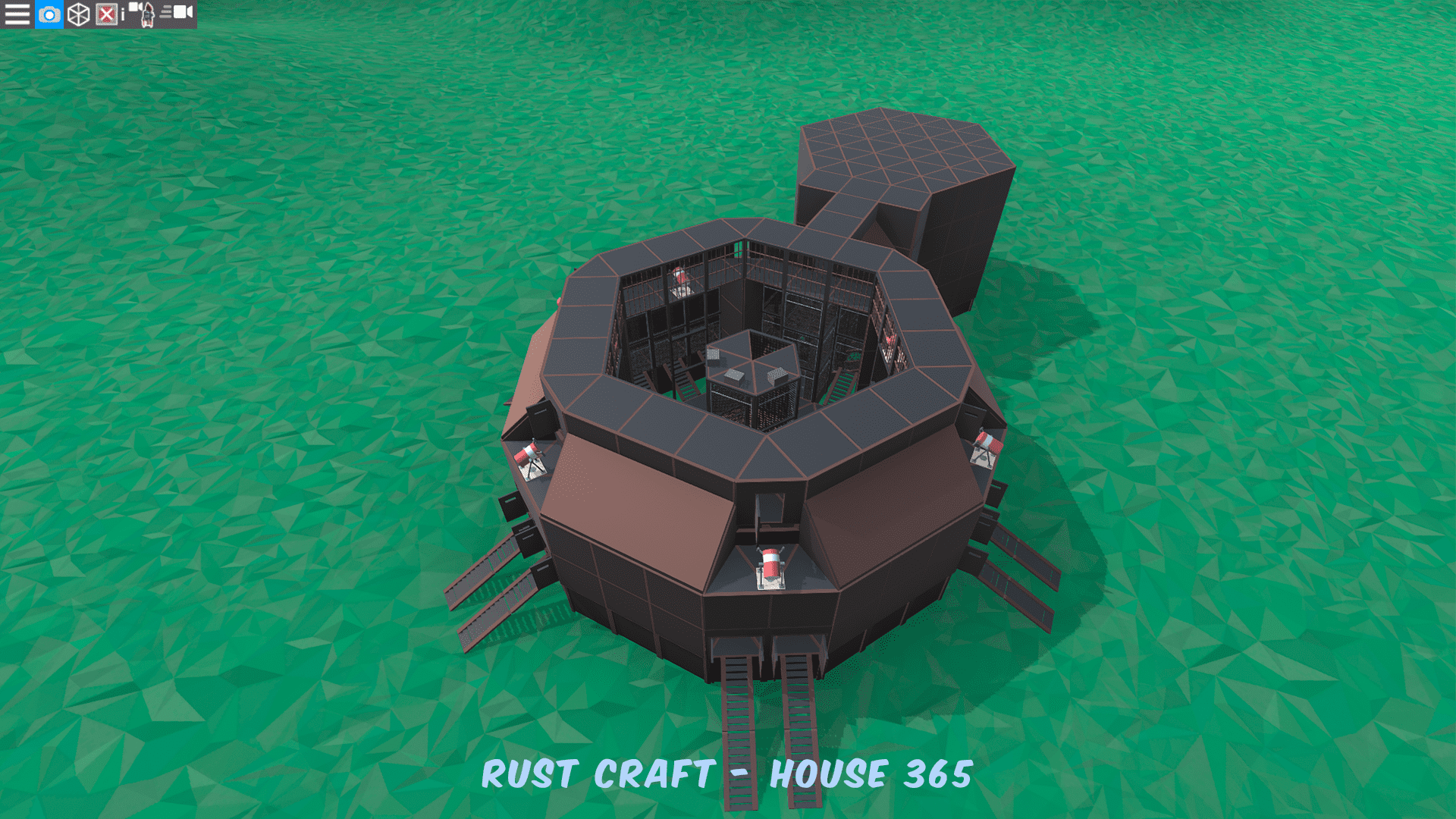 Тюрьма в игре Rust | Rust Craft