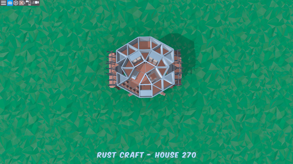 4 этаж дома Fortress3 в Rust