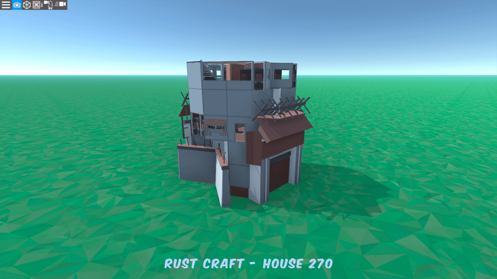 Дом Fortress3 в Rust
