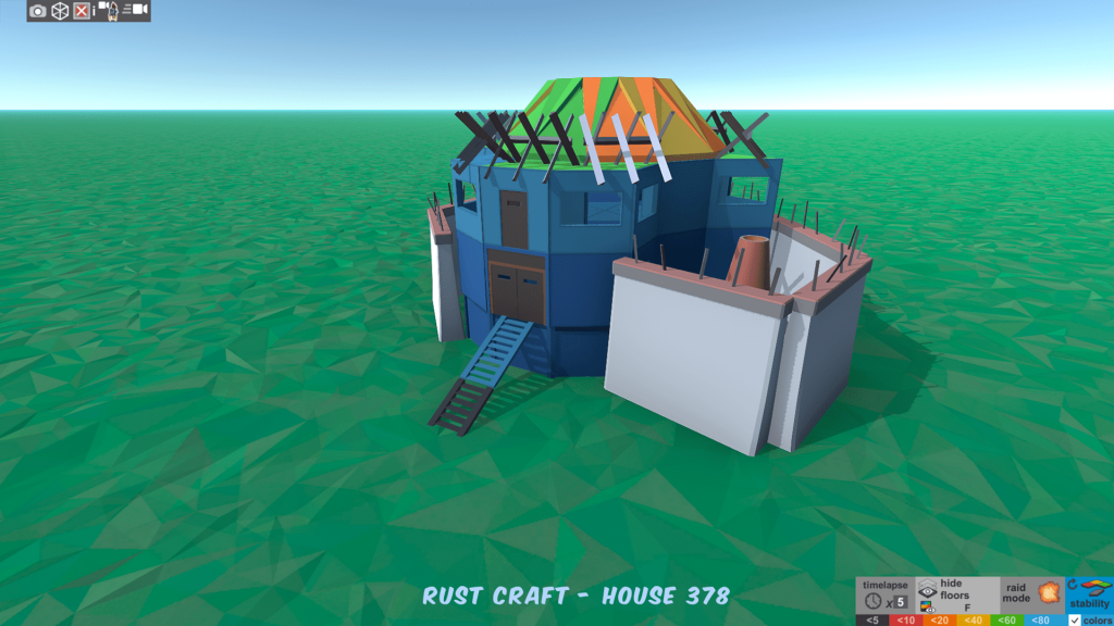 Стабильность дома Fortress в Rust