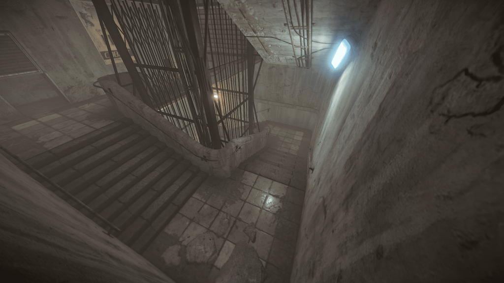 Спуск по лестнице в подземку в Rust