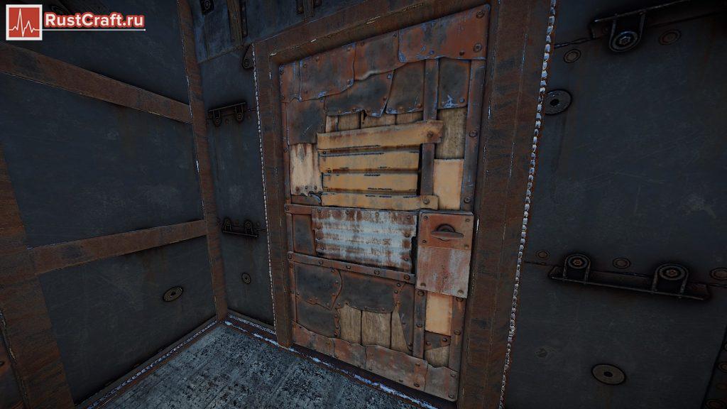 Дверь из листового металла в Rust