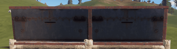Правильная и неправильная бронированная полустенка в Rust