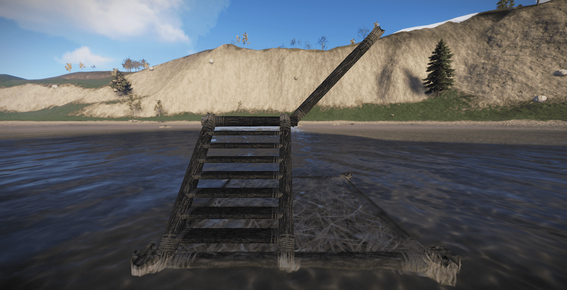 на чем строить лестницу в rust