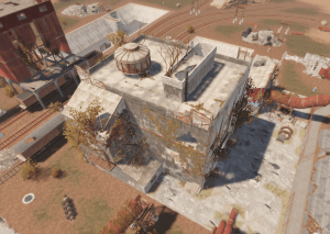 Здание-головоломка на РТ "Power Plant" в игре Rust