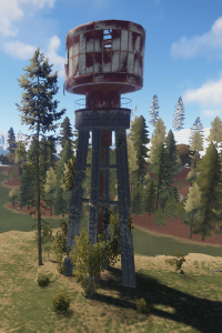 Водонапорная башня на РТ Водоочистная станция в Rust