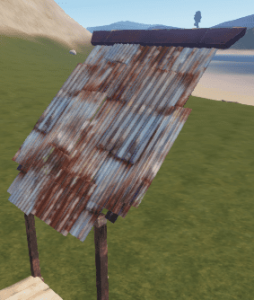 Металлическая крыша в Rust