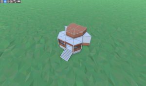 Продуманный соло дом в RUST