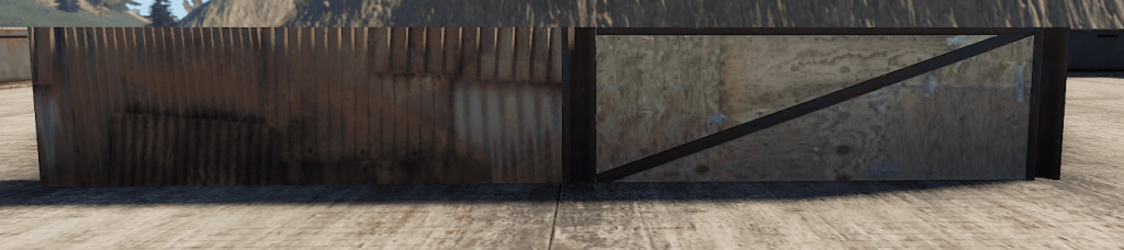Правильная и неправильная металлическая низкая стенка в Rust