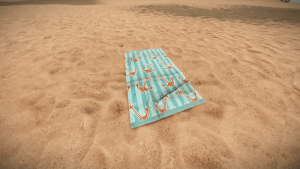 Пляжное полотенце в Rust