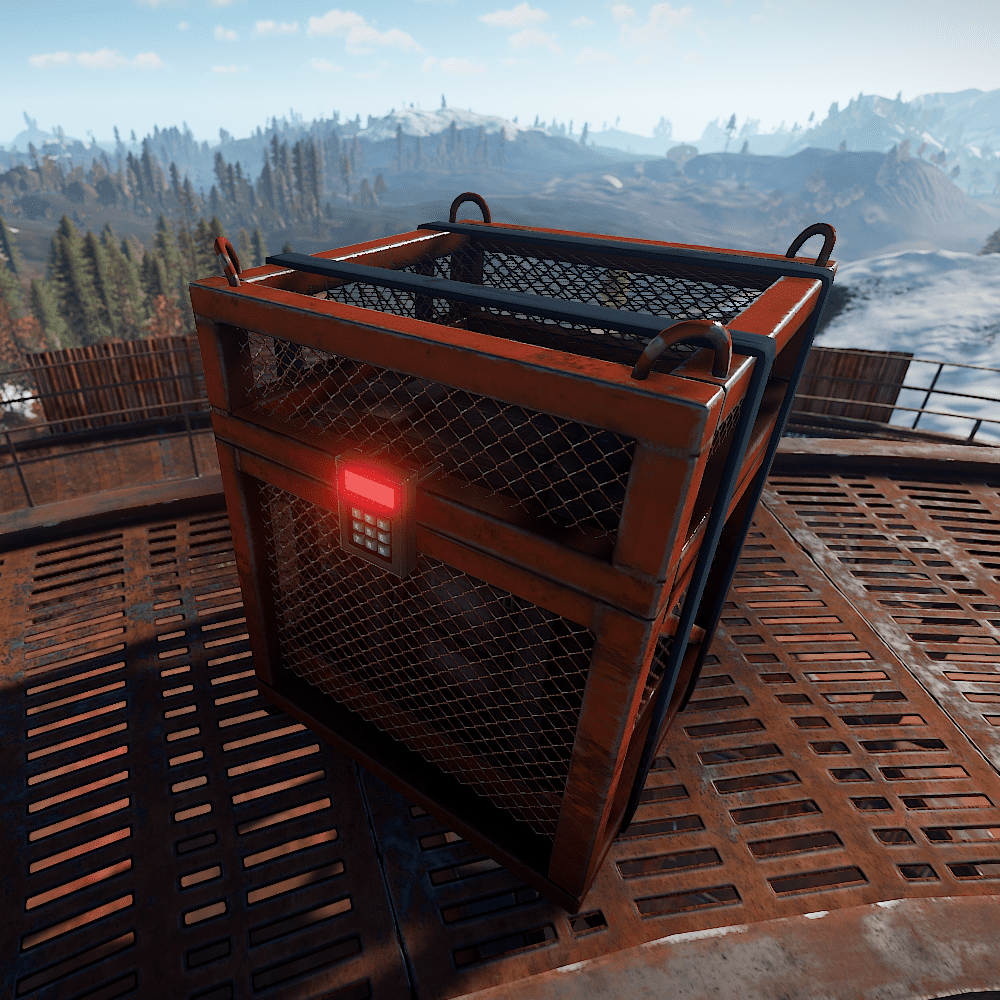 Запертый ящик. Раст Крейт ящик. Locked Crate Rust. Крейт замок раст. Чинук ящик раст.