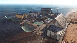 Рыбацкая деревня в Rust
