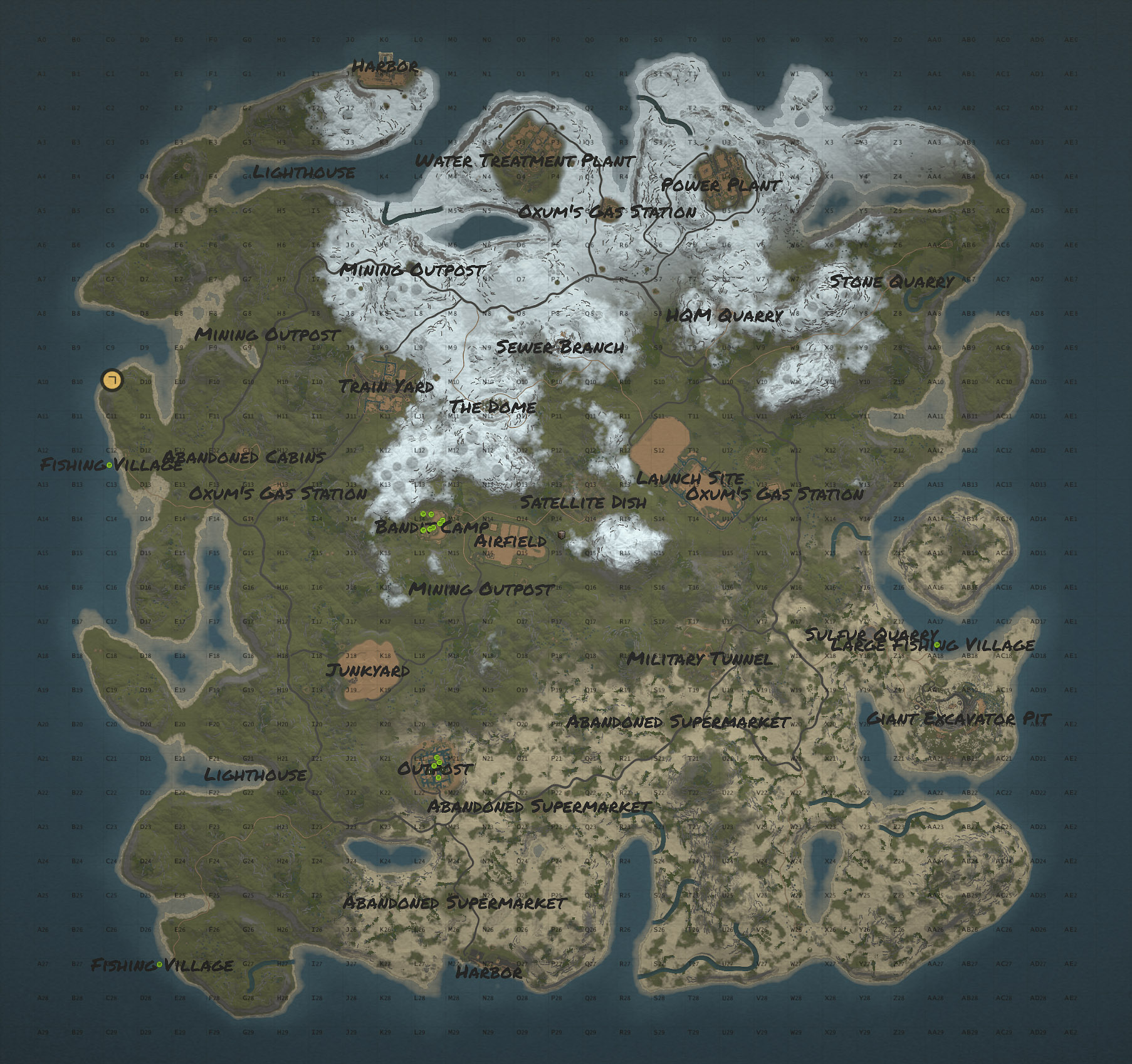 север бренч раст на карте фото 1