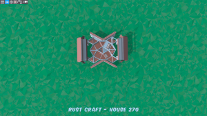 1 этаж дома Fortress3 в Rust