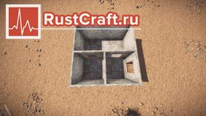 Схема дома-ловушки с нажимной плитой и катушкой Тесла в Rust