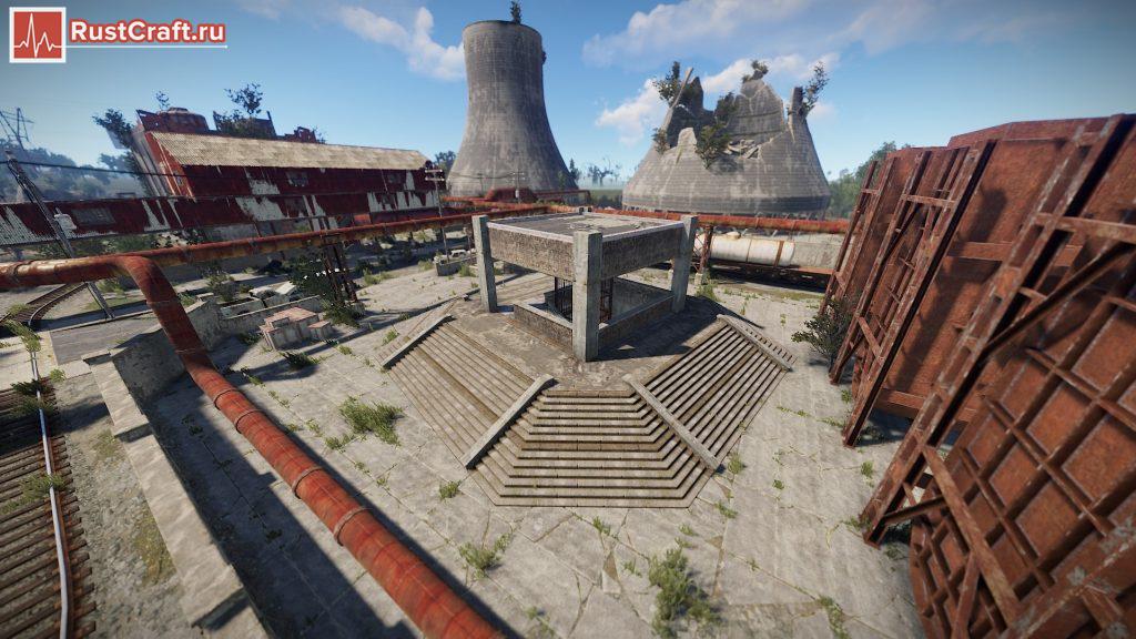 Как лутать Power Plant (Электростанцию) в Расте | Rust Craft