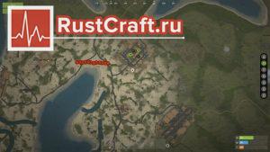 Ракеты на карте в Rust