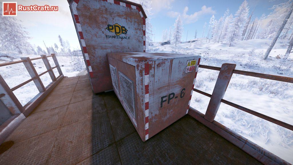 Топливный бак мотовоза в Rust