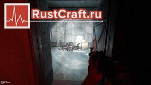 Ракетная шахта Rust Level 5 ученые