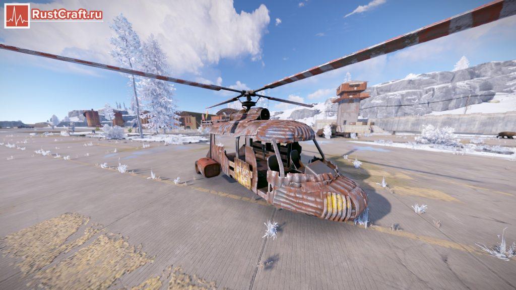 Транспортный вертолёт в Rust