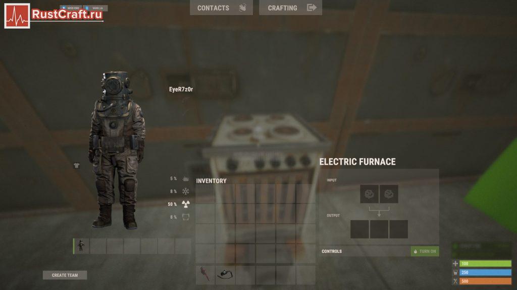 Электрическая печь Rust: обзор предмета | Rust Craft