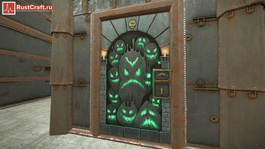Ghostly flame door в Rust