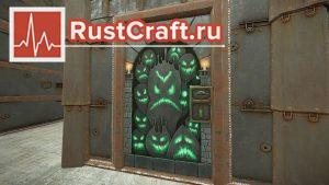 Ghostly flame door в Rust