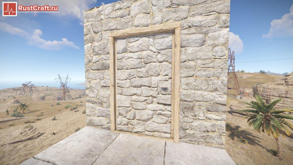 Stone Door в Rust