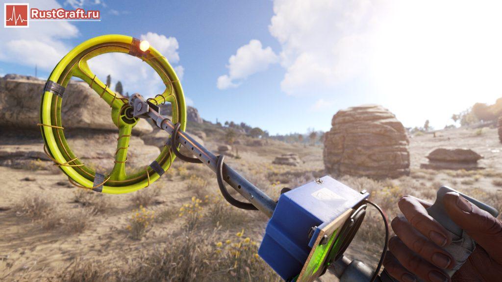 Металлоискатель Rust: обзор предмета в игре | Rust Craft