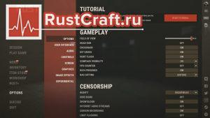 Запуск обучения через настройки в Rust