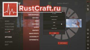Окно жестов в Rust