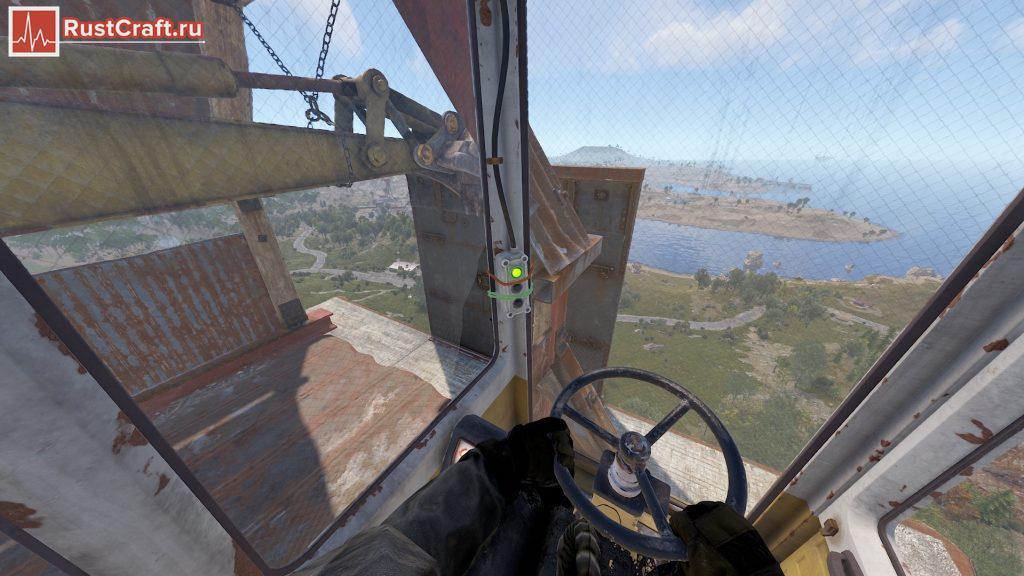 Кнопка удара тараном в Rust