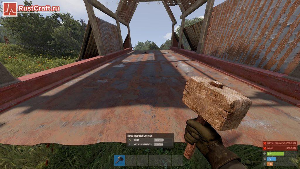 Сборка тарана в Rust