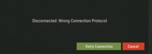 Wrong connection protocol server update required как решить